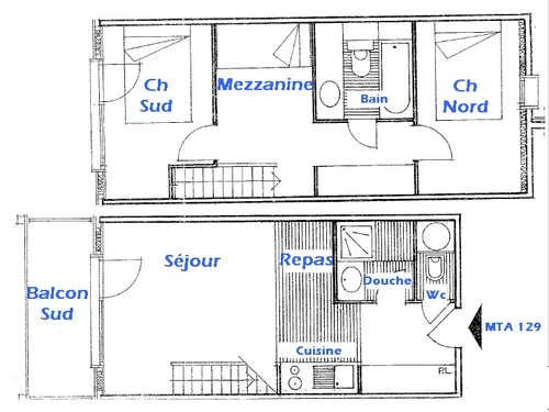 Apartment Les Saisies, 2 bedrooms, 8 persons - photo_12142727428