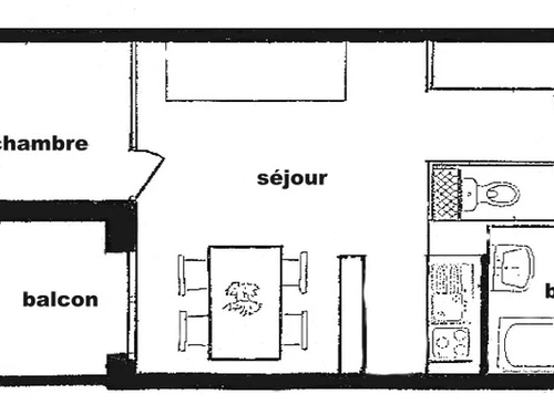 Studio Les Saisies, 1 pièce, 5 personnes - photo_14535772778