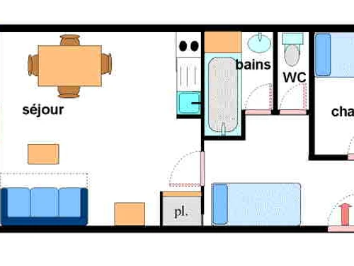 Apartment Lanslevillard, 1 bedroom, 5 persons - photo_17070381332