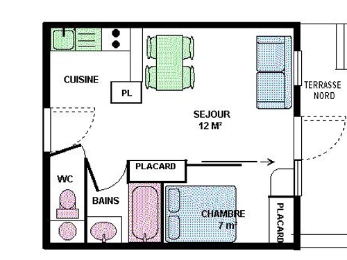 Apartment Termignon, 1 bedroom, 4 persons - photo_14301876963