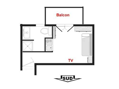 Studio Notre-Dame-de-Bellecombe, studio flat, 2 persons - photo_14303524859