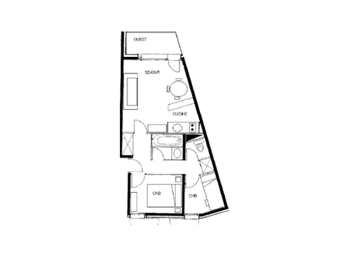 Appartement Valmorel, 3 pièces, 6 personnes - photo_8122620816