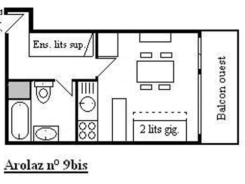 Apartamento Méribel, estudio, 4 personas - photo_7931249491