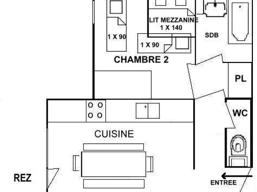 Apartment Les Saisies, 2 bedrooms, 8 persons - photo_15018455388