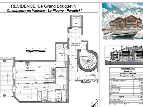 Apartment Champagny-en-Vanoise, 1 bedroom, 6 persons - photo_18250125849