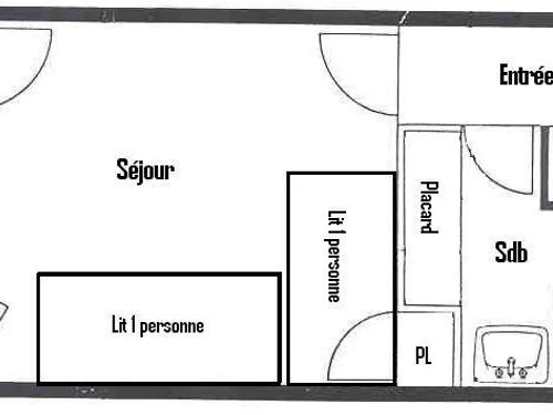 Studio La Plagne, studio flat, 3 persons - photo_14881966350