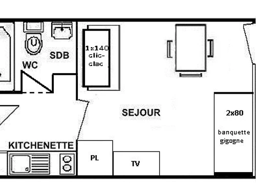 Apartamento Les Saisies, estudio, 4 personas - photo_19777328311