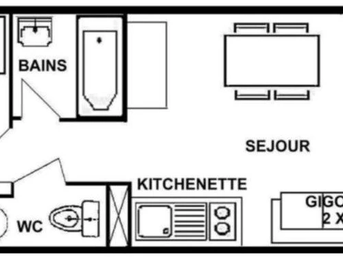 Apartment Les Saisies, studio flat, 4 persons - photo_15564905317